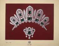 Design of a Diadem and a Brooch JROQL - Hermitage